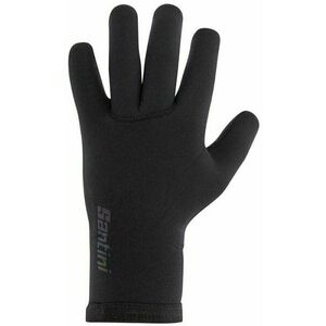 Santini Shield Gloves Black XL Mănuși ciclism imagine