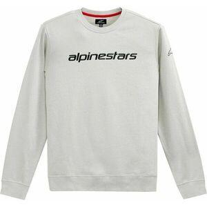 Alpinestars Linear Crew Fleece Silver/Black S Hanorac imagine