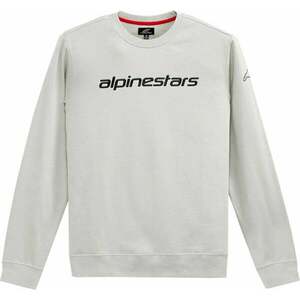 Alpinestars Linear Crew Fleece Silver/Black XL Hanorac imagine