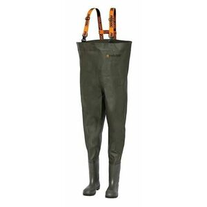 Prologic Avenger Chest Waders Cleated Verde XL Cizmă piept, Cizmă șold, Salopetă imagine