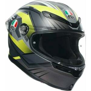 AGV K6 S Excite Matt Camo/Yellow Fluo M Casca imagine