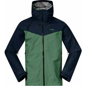 Bergans Skar Light 3L Shell Men Jachetă Dark Jade Green/Navy Blue XL imagine