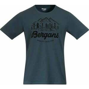 Bergans Classic V2 Tee Men Orion Blue S Tricou imagine