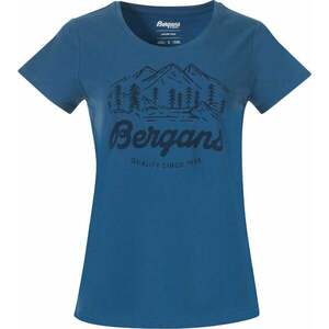 Bergans Classic V2 Tee Women North Sea Blue XS Tricou imagine