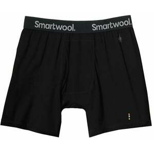 Smartwool Men's Merino Boxer Brief Boxed Black 2XL Lenjerie termică imagine