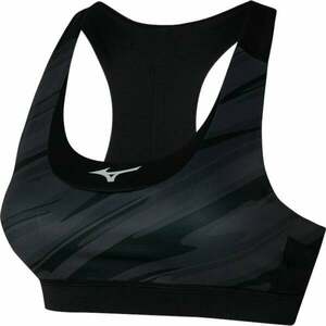 Mizuno Alpha Graphic Bra Black L Bustiere pentru alergare imagine