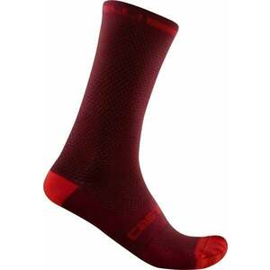 Castelli Superleggera T 18 Sock Bordeaux S/M Șosete ciclism imagine