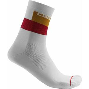 Castelli Blocco 15 Sock Fildeș S/M Șosete ciclism imagine