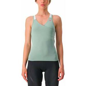 Castelli Solaris W Top Tank Top Defender Green/Ivory S imagine