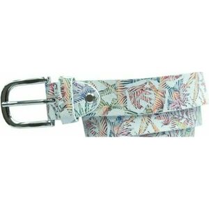 Alberto Gürtel Printed Leather Multicolor 85 cm Curele imagine