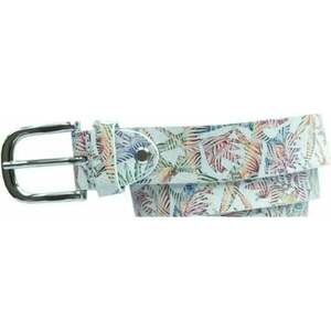 Alberto Gürtel Printed Leather Multicolor 90 cm Curele imagine