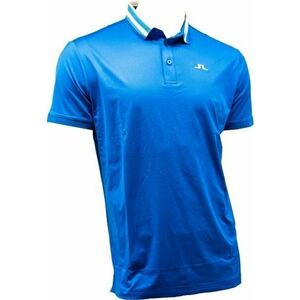 J.Lindeberg Ben Lapis Blue 2XL Tricou polo imagine