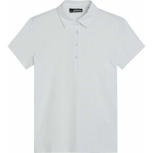 J.Lindeberg Henrietta Debossed White L Tricou polo imagine