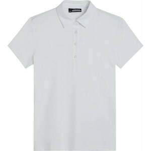 J.Lindeberg Henrietta Debossed White M Tricou polo imagine