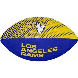 Wilson NFL JR Team Tailgate Football Los Angeles Rams Blue/Yellow Fotbal american imagine