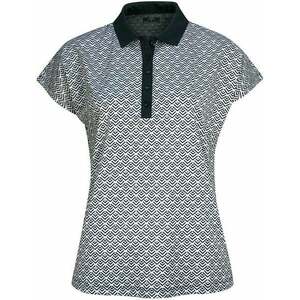 Callaway Womens Chev Geo Alb strălucitor M Tricou polo imagine