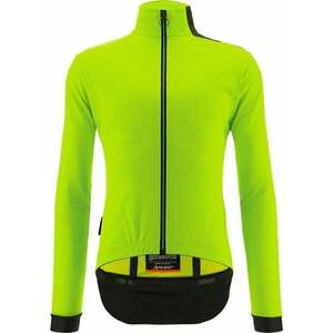 Santini Vega Multi with Hood Jachetă Verde Fluo S imagine