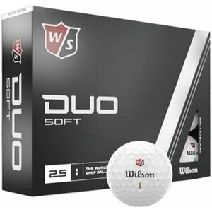 Wilson Staff Duo Soft Golf Balls White Standard Minge de golf imagine