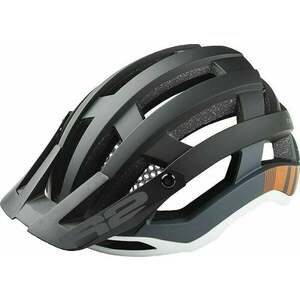 R2 Cross Helmet Black/Gray/White/Orange L Cască bicicletă imagine