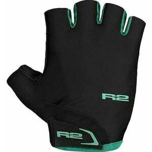 R2 Riley Bike Gloves Black/Mint Green XS Mănuși ciclism imagine