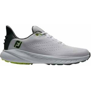 Footjoy Flex XP Alb/Negru/Lămâie verde 40, 5 Pantofi de golf pentru bărbați imagine