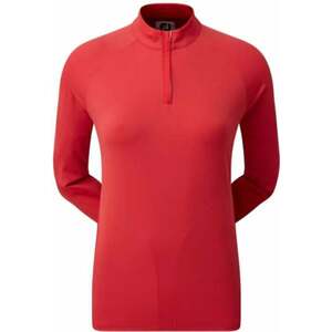 Footjoy Half-Zip Midlayer Red S Hanorac imagine