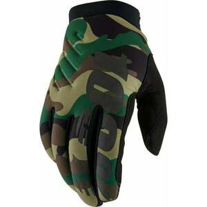 100% Brisker Gloves Camo/Black L Mănuși ciclism imagine