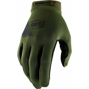 100% Ridecamp Gloves Army Green/Black XL Mănuși ciclism imagine