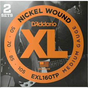 D'Addario EXL160TP Corzi pentru chitare bas imagine