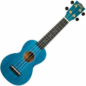 Mahalo MS1TBU Albastru Transparent Ukulele soprano imagine