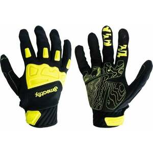 Meatfly Irvin Bike Gloves Black/Safety Yellow L Mănuși ciclism imagine