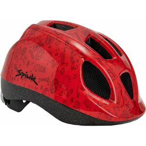 Spiuk Kids Led Helmet Red XS/S (46-53 cm) Cască bicicletă copii imagine