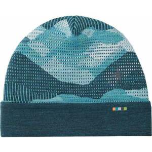 Smartwool Thermal Merino Reversible Cuffed Beanie Twilight Blue MTN Scape UNI Căciulă imagine