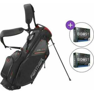 Big Max Dri Lite Feather SET Sac de golf cu stativ Black imagine