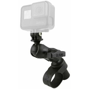 Ram Mounts Tough-Strap Double Ball Mount with Universal Action Camera Adapter Suport imagine