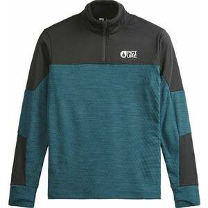 Picture Lokka Grid 1/4 Fleece Deep Water XL Hanorace imagine