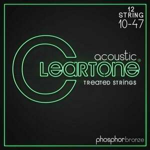 Cleartone Phos-Bronze 12 String Set de corzi pentru chitară acustică imagine