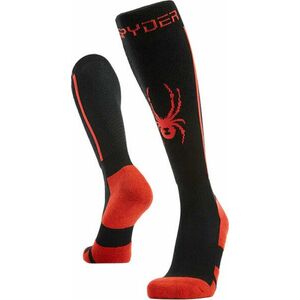 Spyder Mens Sweep Ski Socks Black XL Șosete schi imagine