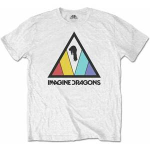 Imagine Dragons Tricou Triangle Logo Kids White 3 - 4 ani imagine