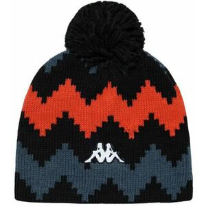 Kappa 6Cento Pomok G Beanie Black/Grey Asphalt/Orange Smutty Graphic 04 Căciulă imagine