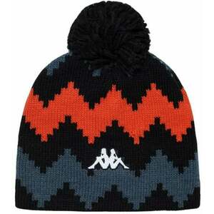 Kappa 6Cento Pomok G Beanie Black/Grey Asphalt/Orange Smutty Graphic 05 Căciulă imagine