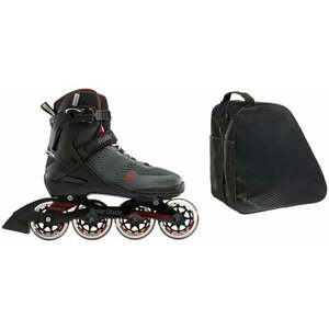 Rollerblade Spark 84 Dark Grey/Red 44 Patine în linie imagine