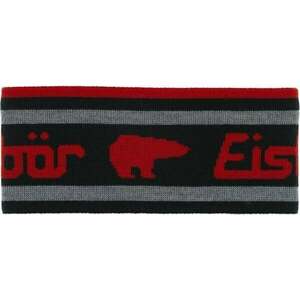 Eisbär Chantini STB Headband Black/Grey/Red UNI Bandă pentru cap imagine