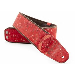 RightOnStraps Cork Curea de chitară Red imagine