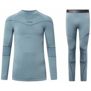 Viking Gary Turtle Neck Set Base Layer Gri M Lenjerie termică imagine