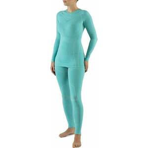 Viking Gaja Bamboo Lady Set Base Layer Blue Turquise S Lenjerie termică imagine