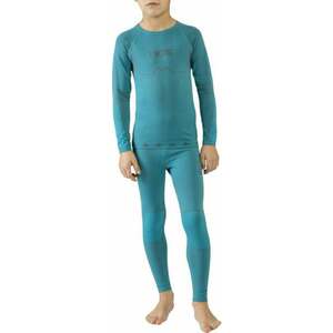 Viking Riko Kids Set Base Layer Blue 140 Lenjerie termică imagine