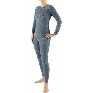 Viking Lana Pro Merino Lady Set Base Layer Gri închis S Lenjerie termică imagine