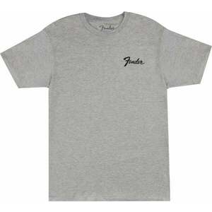 Fender Tricou Transition Logo Tee Athletic Gray M imagine