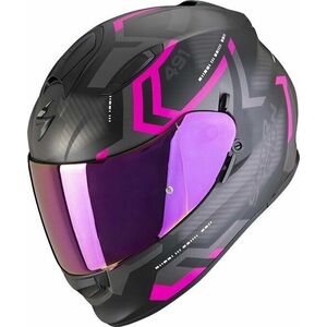 Scorpion EXO 491 SPIN Matt Black/Pink S Casca imagine